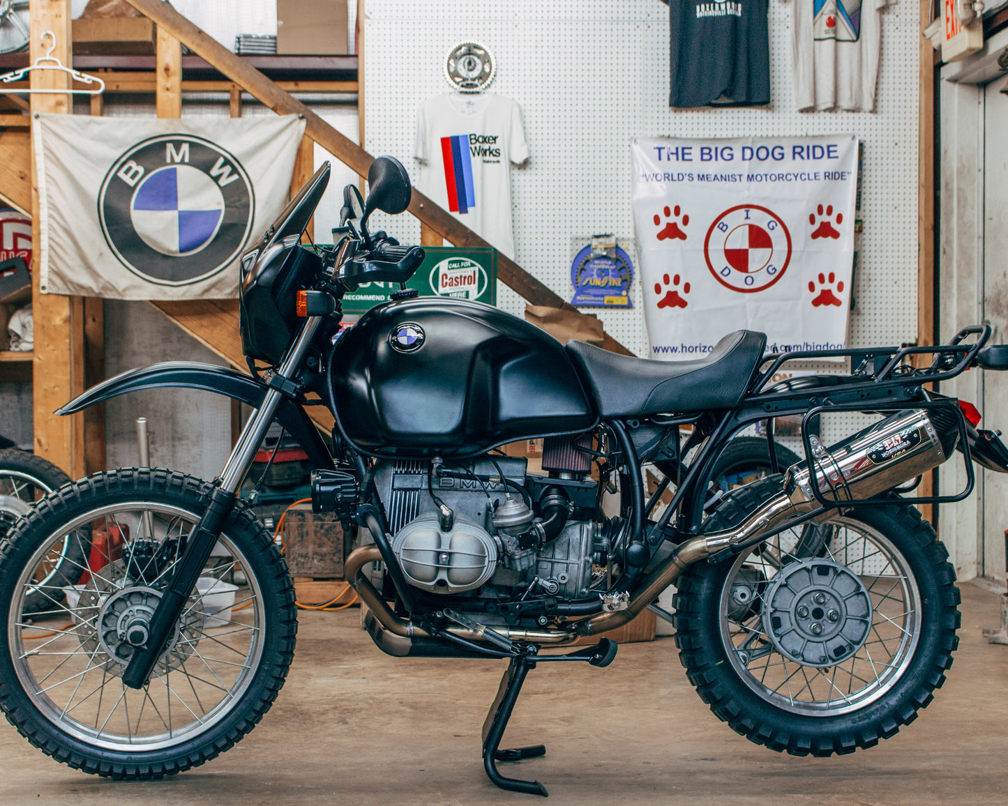Boxerworks Stainless Custom R80GS R100GS Exhaust